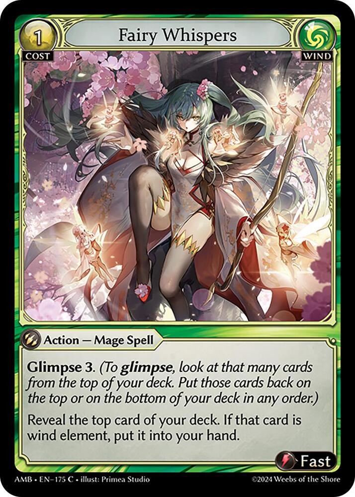 Fairy Whispers, Mortal Ambition 175