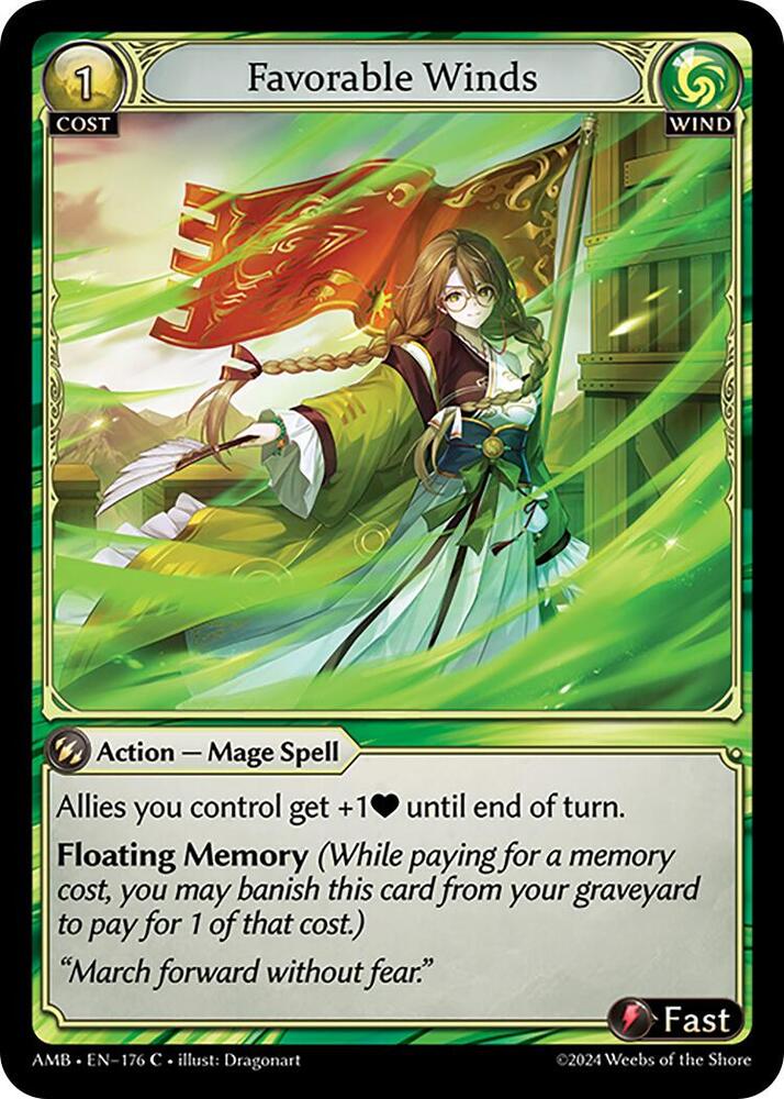 Favorable Winds, Mortal Ambition 176