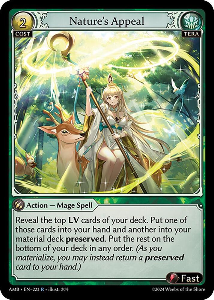 Nature's Appeal, Mortal Ambition 223
