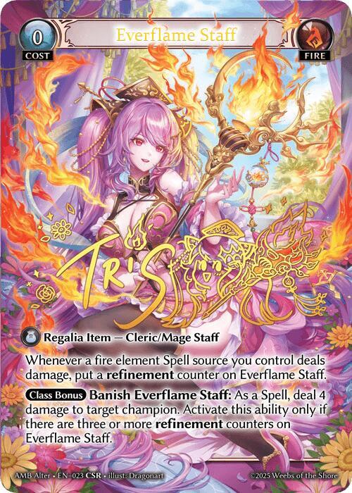 Everflame Staff, Mortal Ambition Alter Edition 023