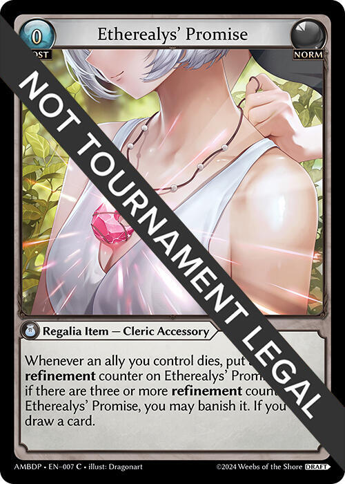 Etherealys' Promise, Mortal Ambition Draft Pack 007
