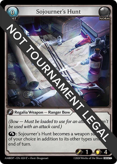 Sojourner's Hunt, Mortal Ambition Draft Pack 024