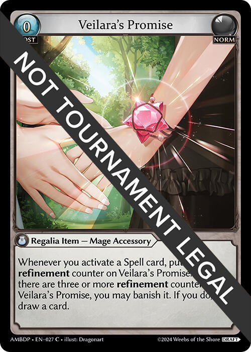 Veilara's Promise, Mortal Ambition Draft Pack 027