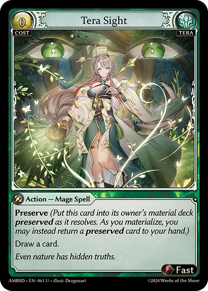 Tera Sight, Mortal Ambition Starter Decks 061