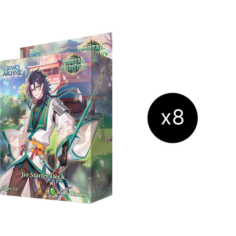 Mortal Ambition Starter Deck Display - Jin, Mortal Ambition Starter Decks P557715
