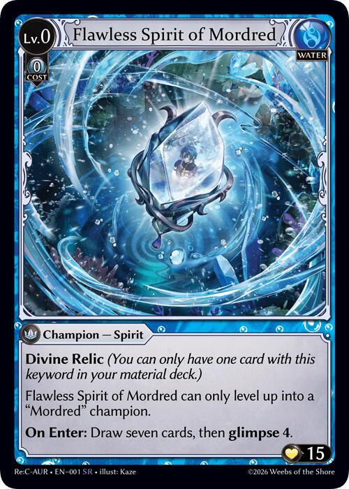 Flawless Spirit of Mordred, Mordred Re: Collection, Aurelian Regent 001