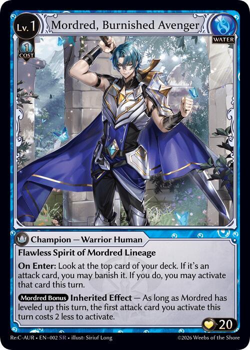 Mordred, Burnished Avenger, Mordred Re: Collection, Aurelian Regent 002