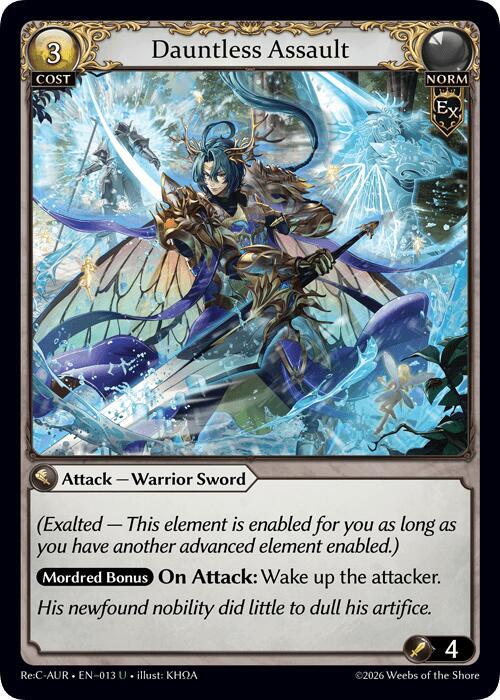 Dauntless Assault, Mordred Re: Collection, Aurelian Regent 013