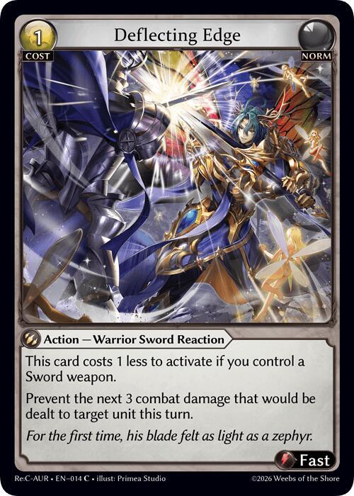 Deflecting Edge, Mordred Re: Collection, Aurelian Regent 014