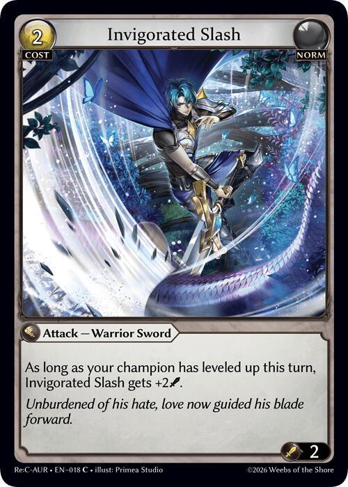 Invigorated Slash, Mordred Re: Collection, Aurelian Regent 018