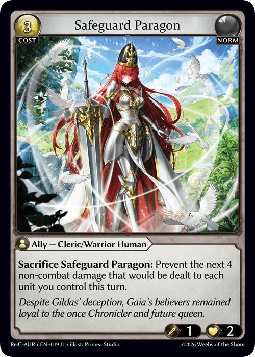 Safeguard Paragon, Mordred Re: Collection, Aurelian Regent 019