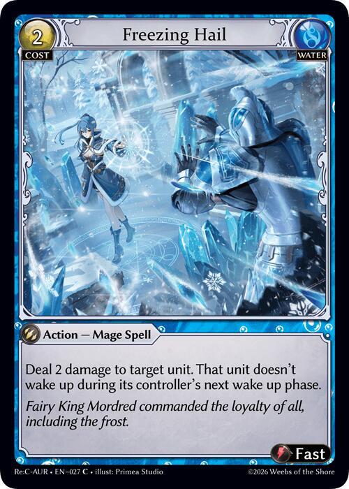 Freezing Hail, Mordred Re: Collection, Aurelian Regent 027