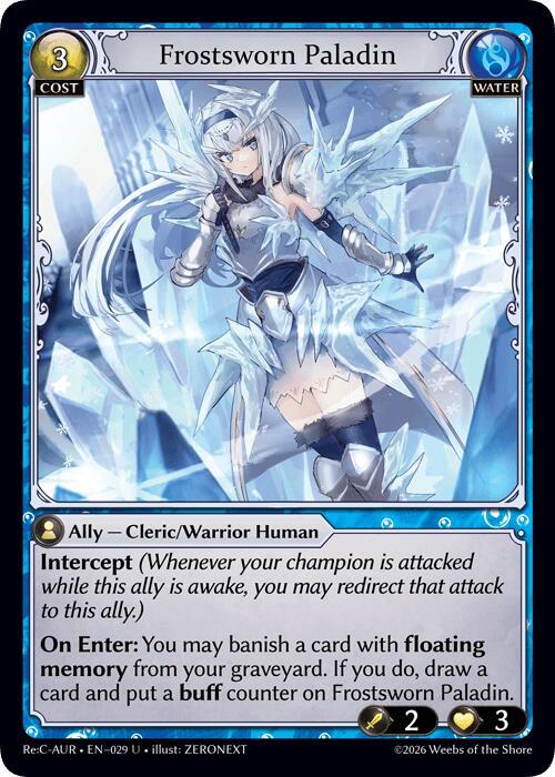 Frostsworn Paladin, Mordred Re: Collection, Aurelian Regent 029