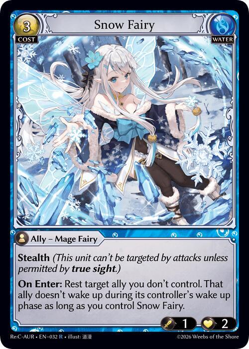 Snow Fairy, Mordred Re: Collection, Aurelian Regent 032