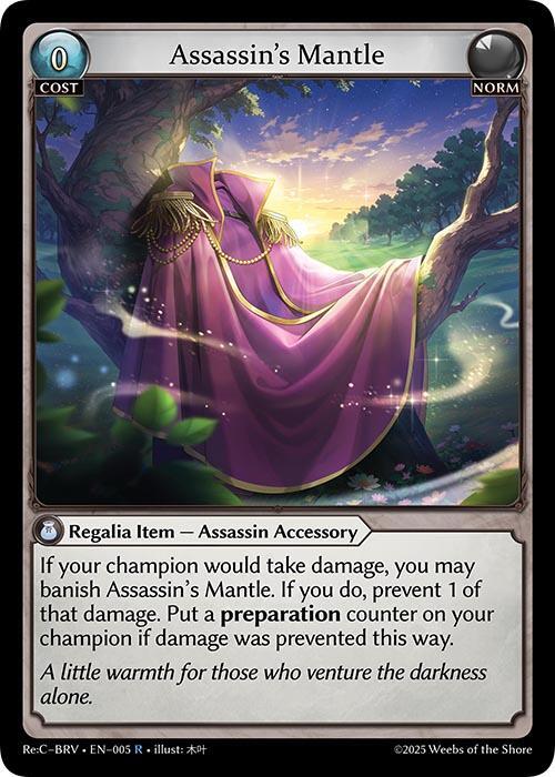 Assassin's Mantle, Merlin Re: Collection, Brilliant Vestige 005