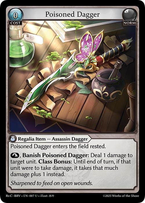 Poisoned Dagger, Merlin Re: Collection, Brilliant Vestige 007