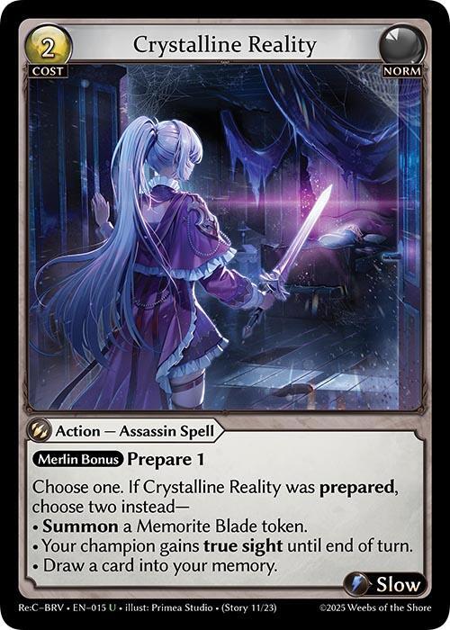 Crystalline Reality, Merlin Re: Collection, Brilliant Vestige 015