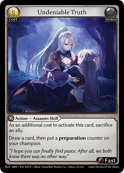 Undeniable Truth, Merlin Re: Collection, Brilliant Vestige 029