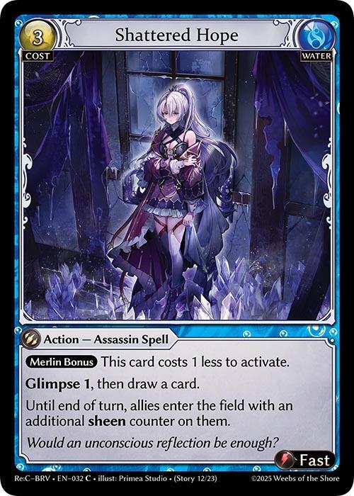 Shattered Hope, Merlin Re: Collection, Brilliant Vestige 032