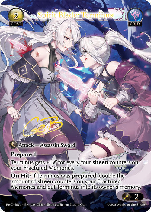 Spirit Blade: Terminus (CSR), Merlin Re: Collection, Brilliant Vestige 038