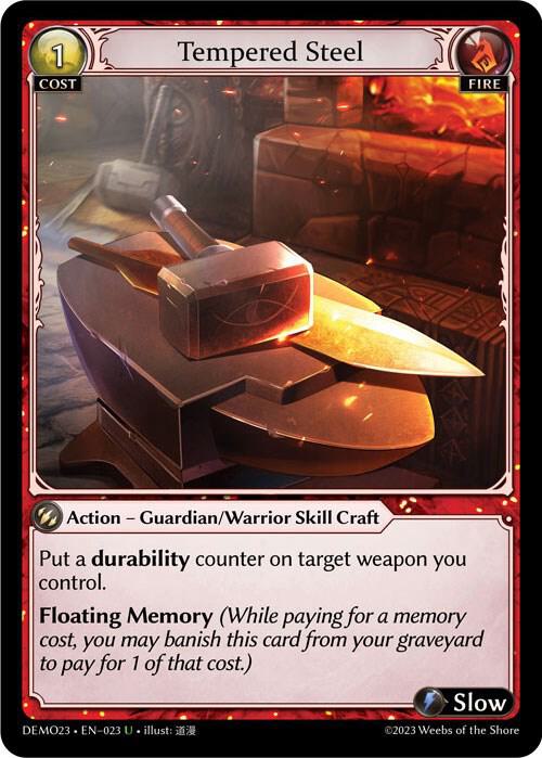 Tempered Steel, 2023 Demo Deck 023