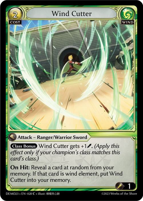 Wind Cutter, 2023 Demo Deck 028