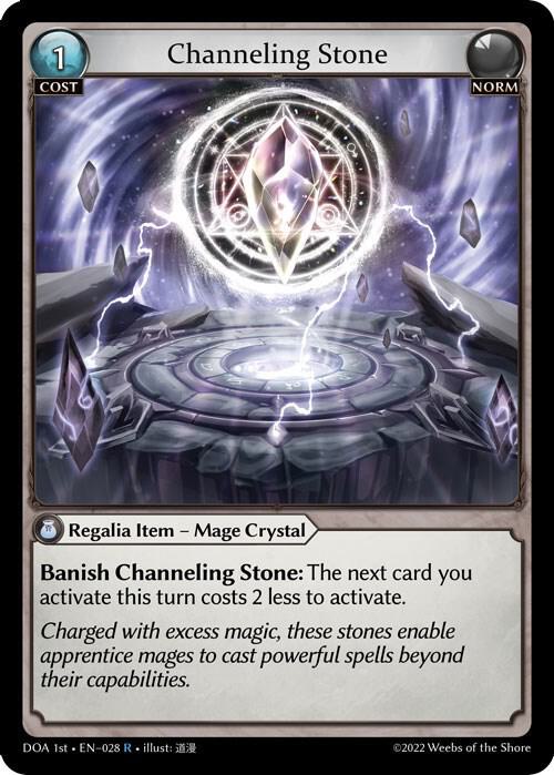 Channeling Stone, Dawn of Ashes 1st Edition 028