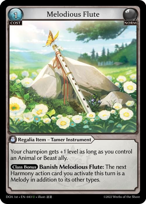 Melodious Flute, Dawn of Ashes 1st Edition 043