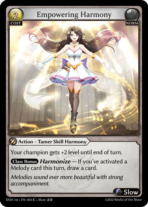 Empowering Harmony, Dawn of Ashes 1st Edition 083