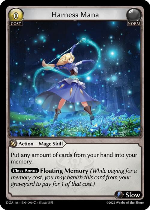 Harness Mana, Dawn of Ashes 1st Edition 090