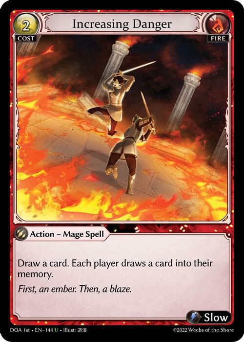 Increasing Danger, Dawn of Ashes 1st Edition 144