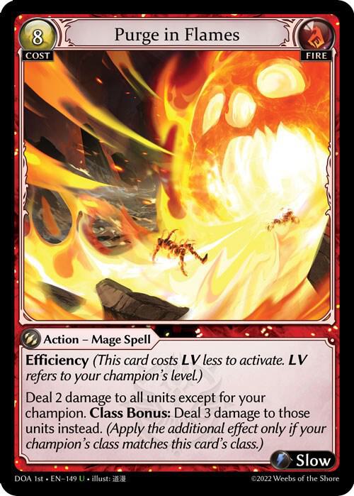 Purge in Flames, Dawn of Ashes 1st Edition 149