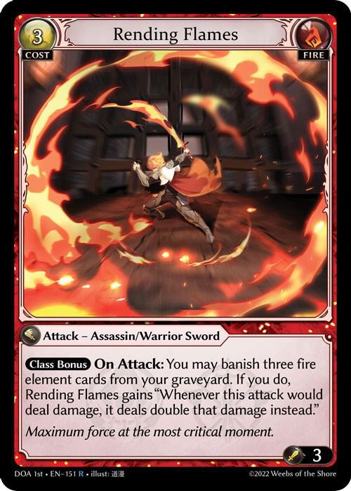 Rending Flames, Dawn of Ashes 1st Edition 151