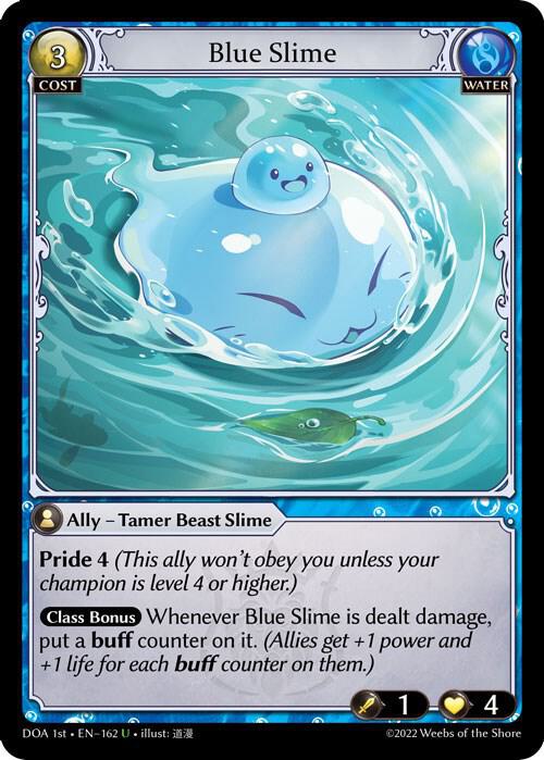 Blue Slime, Dawn of Ashes 1st Edition 162