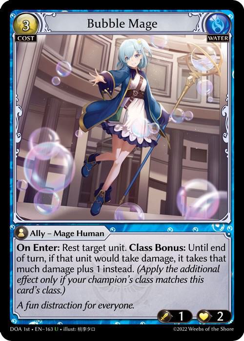Bubble Mage, Dawn of Ashes 1st Edition 163