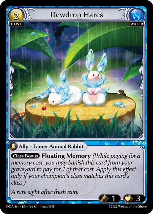 Dewdrop Hares, Dawn of Ashes 1st Edition 166