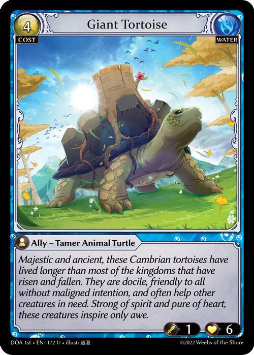 Giant Tortoise, Dawn of Ashes 1st Edition 172