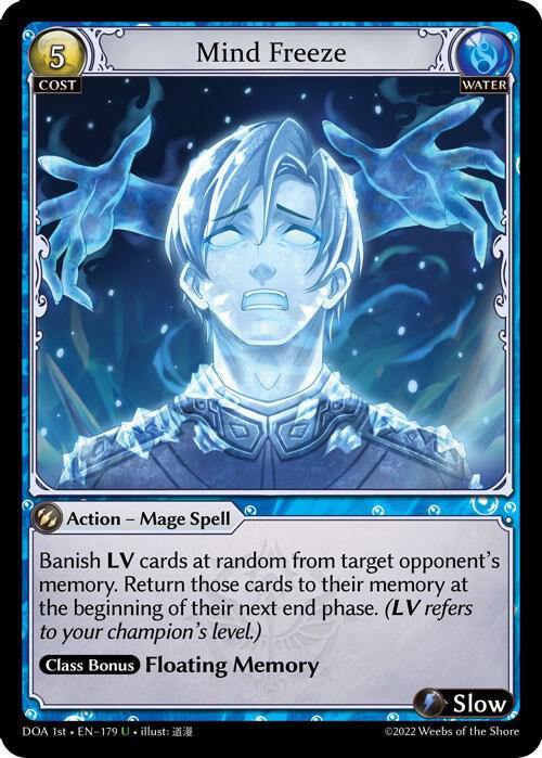 Mind Freeze, Dawn of Ashes 1st Edition 179