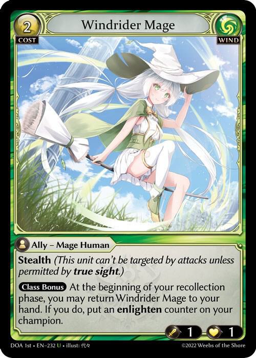 Windrider Mage, Dawn of Ashes 1st Edition 232