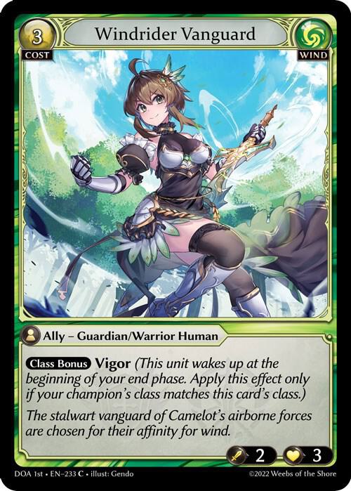 Windrider Vanguard, Dawn of Ashes 1st Edition 233