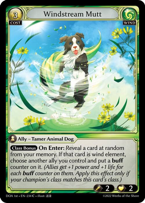 Windstream Mutt, Dawn of Ashes 1st Edition 234
