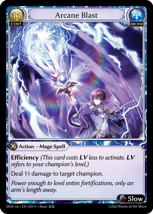 Arcane Blast, Dawn of Ashes 1st Edition 239