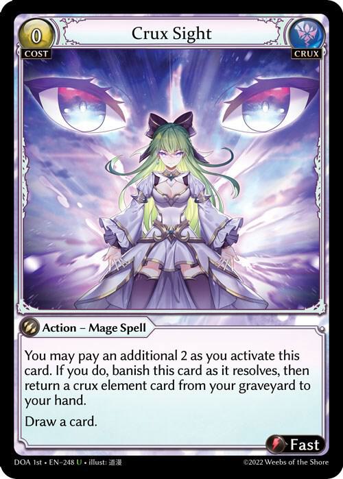 Crux Sight, Dawn of Ashes 1st Edition 248