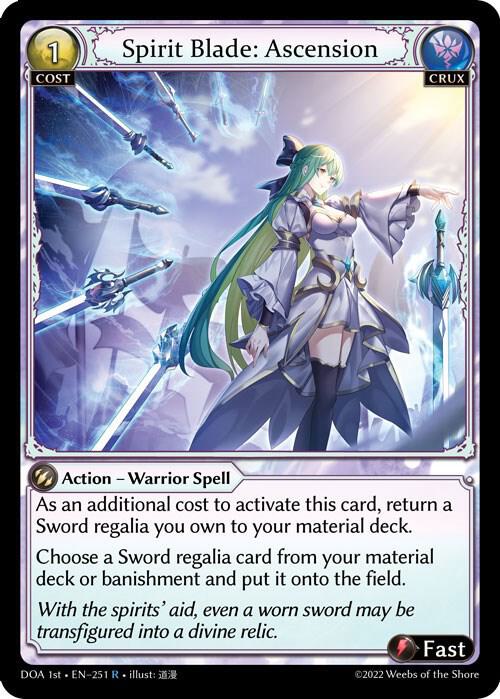 Spirit Blade: Ascension, Dawn of Ashes 1st Edition 251