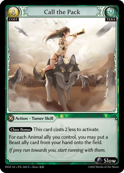 Call the Pack, Dawn of Ashes 1st Edition 268