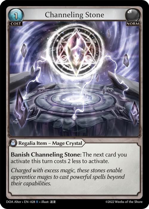 Channeling Stone, Dawn of Ashes Alter Edition 028