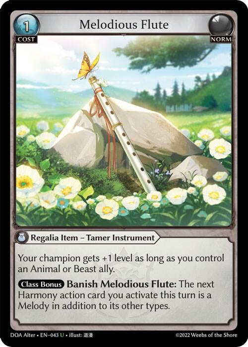 Melodious Flute, Dawn of Ashes Alter Edition 043