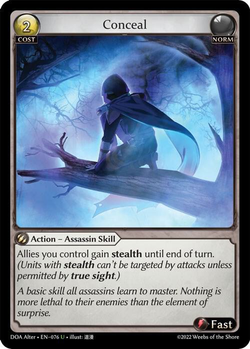 Conceal, Dawn of Ashes Alter Edition 076