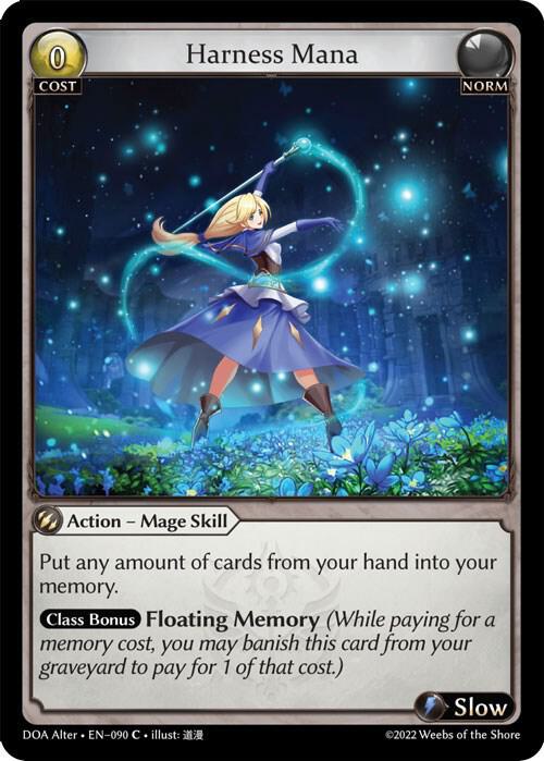 Harness Mana, Dawn of Ashes Alter Edition 090