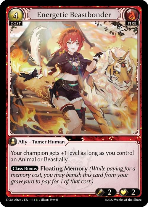 Energetic Beastbonder, Dawn of Ashes Alter Edition 131